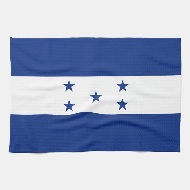 Linge De Cuisine Drapeau du Honduras (Horizontal)