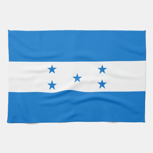 Linge De Cuisine Drapeau du Honduras (Horizontal)