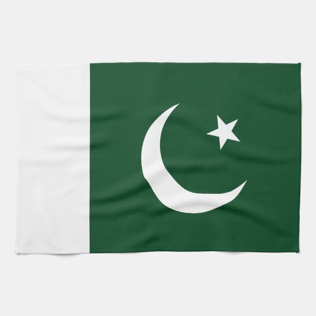 Linge De Cuisine Drapeau du Pakistan (Horizontal)