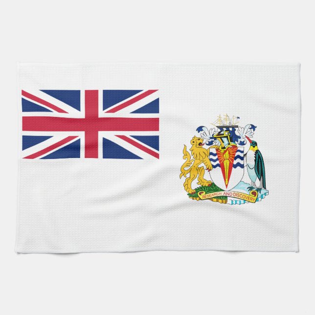 Linge De Cuisine Drapeau du territoire antarctique britannique (Horizontal)
