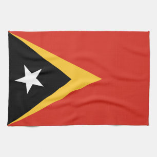 Linge De Cuisine Drapeau du Timor oriental