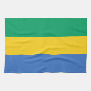 Linge De Cuisine Drapeau Gabon