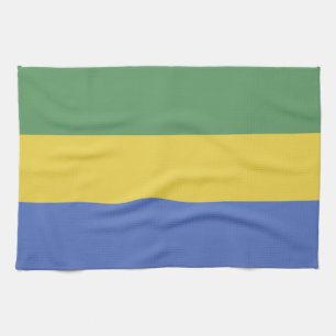 Linge De Cuisine Drapeau Gabon