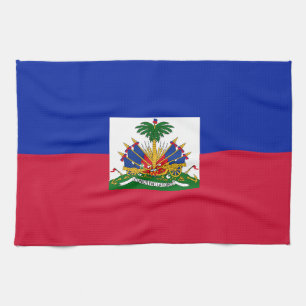 Linge De Cuisine Drapeau Haïti