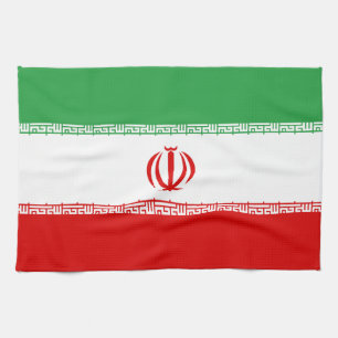 Linge De Cuisine Drapeau Iran