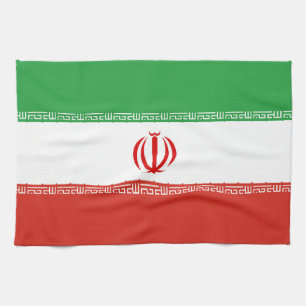 Linge De Cuisine Drapeau iranien