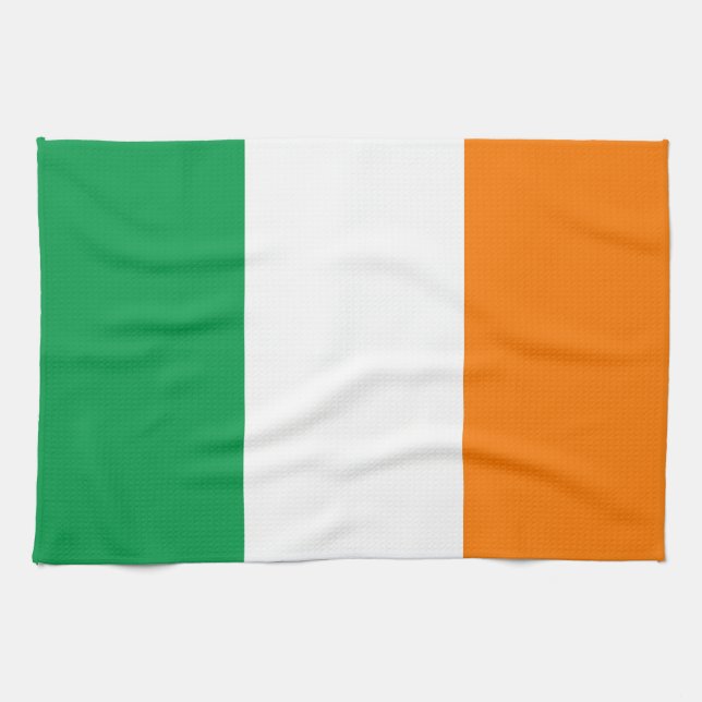 Linge De Cuisine Drapeau irlandais (Horizontal)