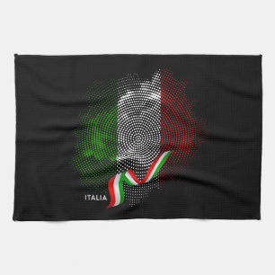 Linge De Cuisine Drapeau italien