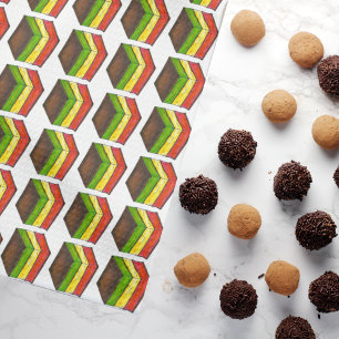 Linge De Cuisine Drapeau italien sept couches Rainbow Christmas Coo