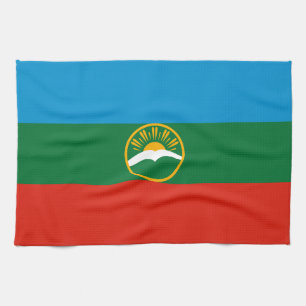Linge De Cuisine Drapeau Karachay Cherkessia
