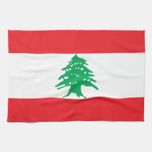 Linge De Cuisine Drapeau libanais