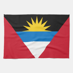Linge De Cuisine Drapeau patriotique d'Antigua-et-Barbuda