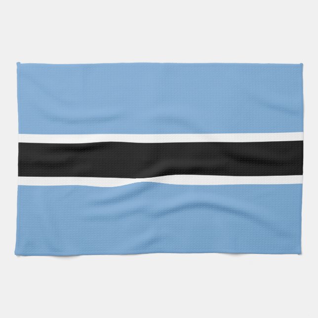 Linge De Cuisine Drapeau patriotique du Botswana (Horizontal)