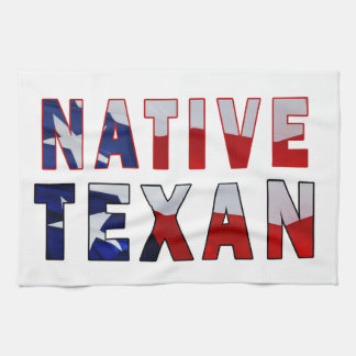 Linge De Cuisine Drapeau texan natif