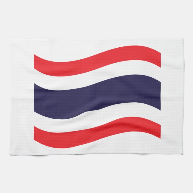 Linge De Cuisine Drapeau thaïlandais (Horizontal)