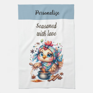 Linge De Cuisine Drôle Citation Amour Cute Cuisine poulet