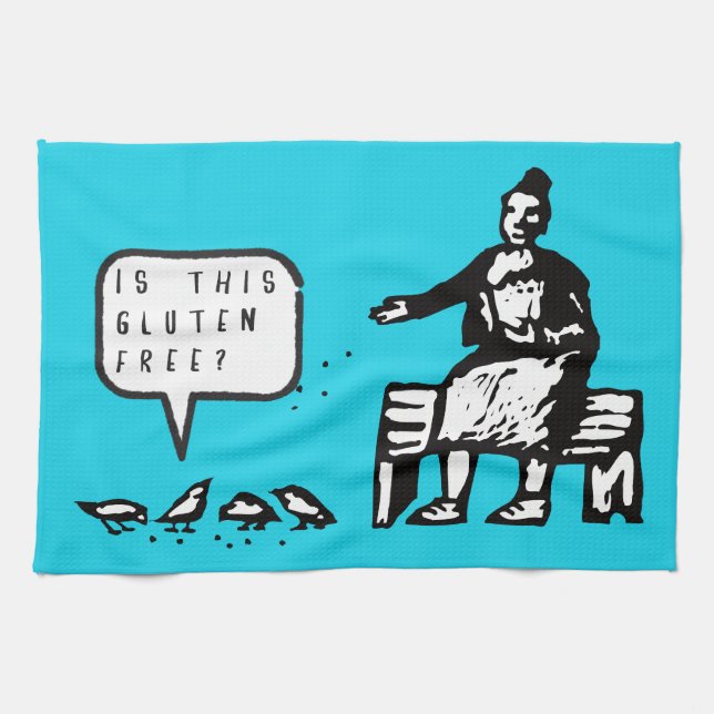 Linge De Cuisine Drôle est cette bande dessinée libre d'oiseaux de (Horizontal)