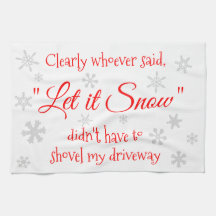 Drôle hiver Snow Citation Typographie