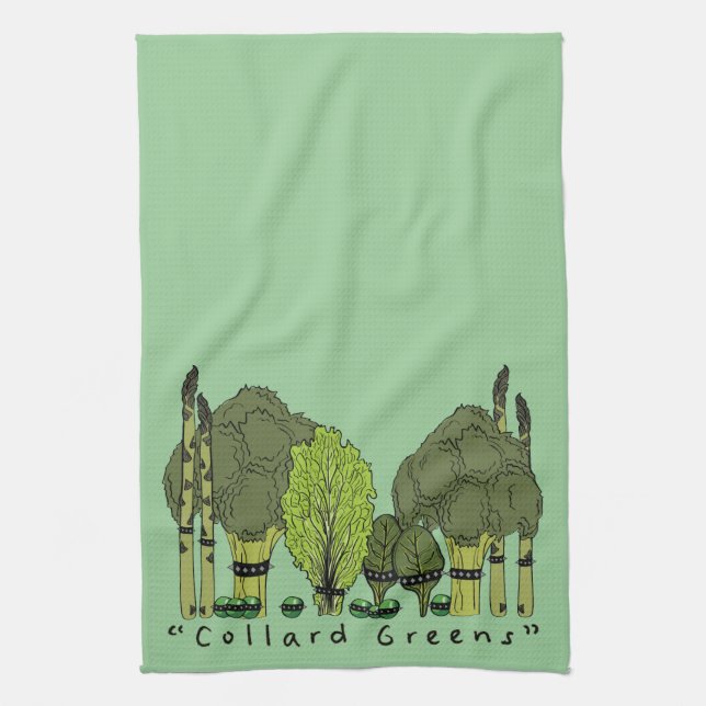 Linge De Cuisine Dur Core Collard Greens (Vertical)