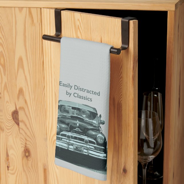 Linge De Cuisine Easily Distracted by Classics (Pliage en tiers)