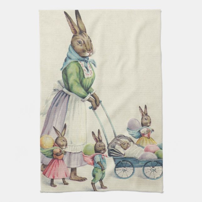 Linge De Cuisine Easter Bunny Children (Vertical)