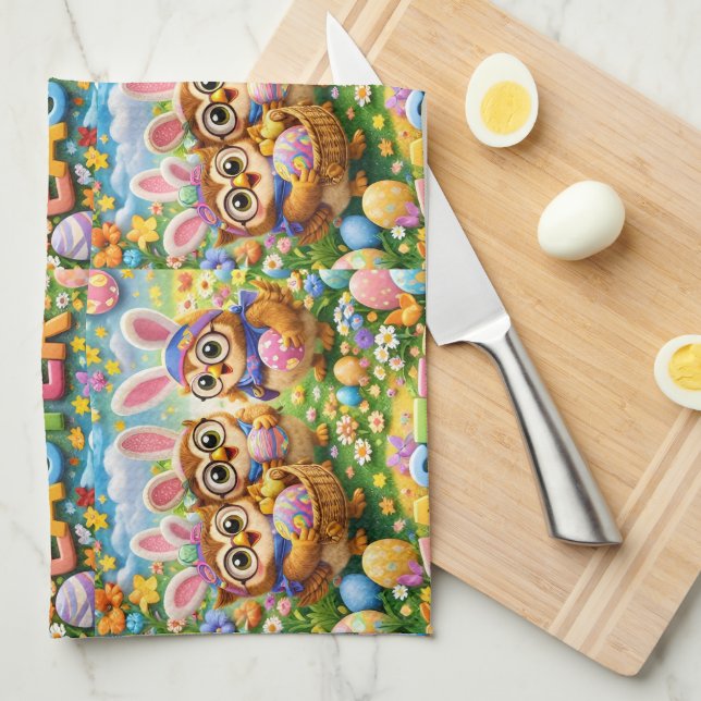 Linge De Cuisine easter tea towel (Quart Plié)