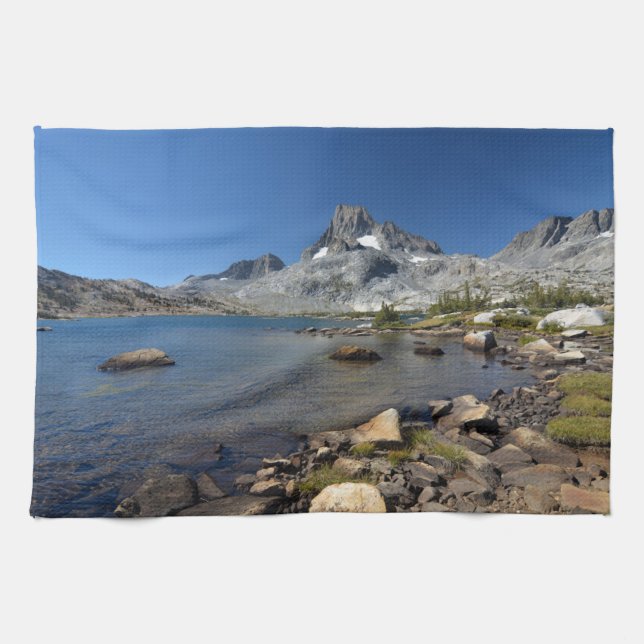 Linge De Cuisine Eau | Banner Peak Thousand Island Lake (Horizontal)