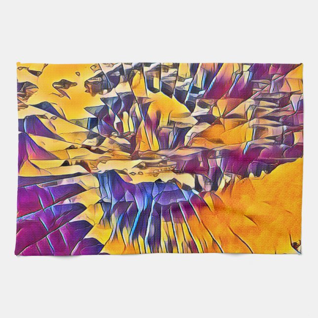 LINGE DE CUISINE EAU DE LA RIVIÈRE (Horizontal)