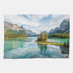 Linge De Cuisine Eau   Lac Maligne, Parc national Jasper, Canada