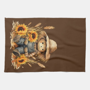 Linge De Cuisine Écart avec tournesol