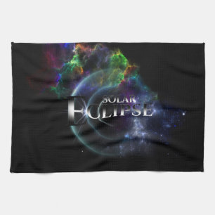 Linge De Cuisine Éclipse solaire Espace Art Fractal