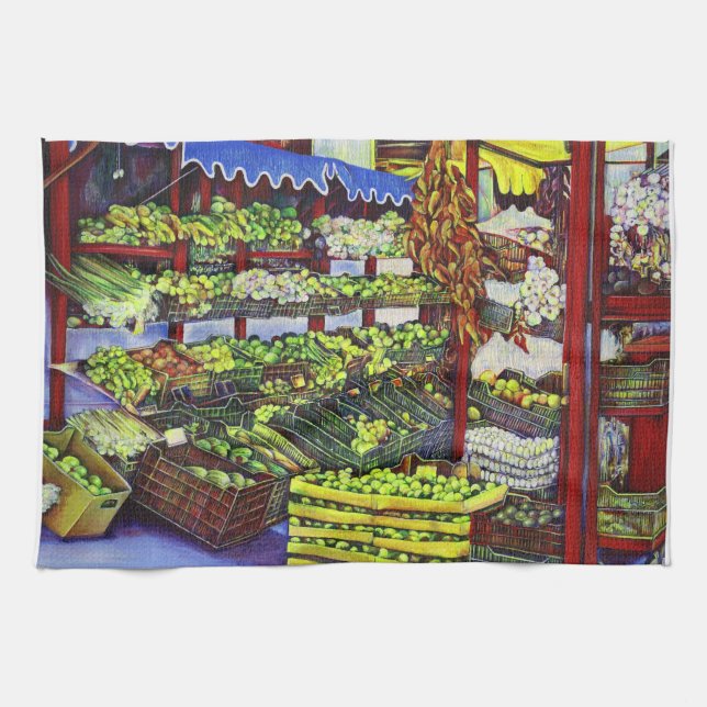 Linge De Cuisine Eddie's Market, Hongrie (Horizontal)