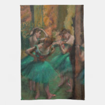 Edgar Degas - Danseurs, rose et vert