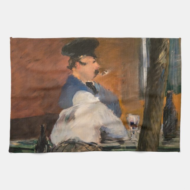 Linge De Cuisine Edouard Manet - Le Bar, Le Bouchon (Horizontal)