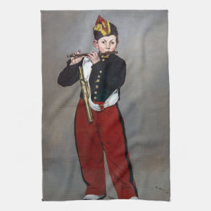Linge De Cuisine Edouard Manet - Le Fifer / Jeune Flutiste