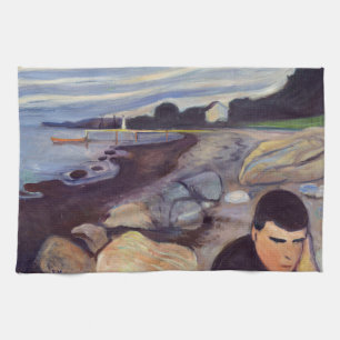 Linge De Cuisine Edvard Munch - Melancholy