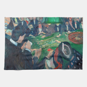 Linge De Cuisine Edvard Munch - Table de roulette à Monte Carlo