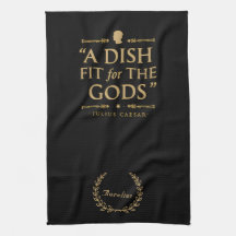 Elégant citation de chef Black Gold : Convient aux