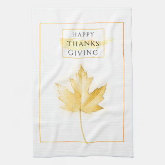 Linge De Cuisine Elégant et tendance Golden Thanksgiving