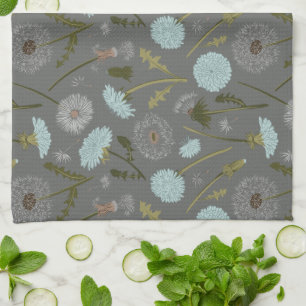 Linge De Cuisine Élégant Motif Dandelion