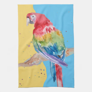 Linge De Cuisine Elégante couleur pastel pour perroquet macaw
