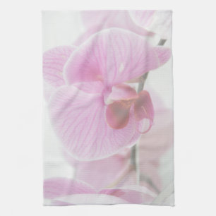 Linge De Cuisine Élégante photo d'orchidée rose