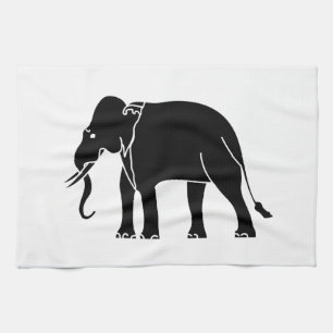 Linge De Cuisine Éléphant de Siamese