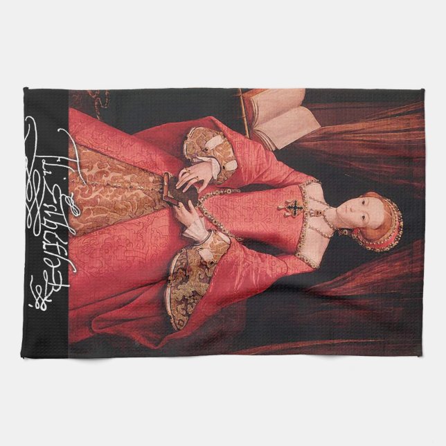 Linge De Cuisine Elizabeth I comme princesse (Horizontal)