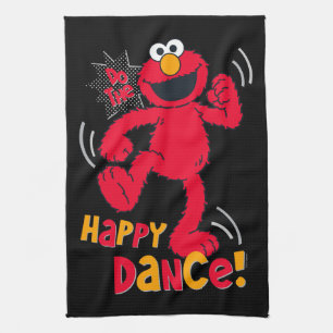 Linge De Cuisine Elmo   Faire la joyeuse danse