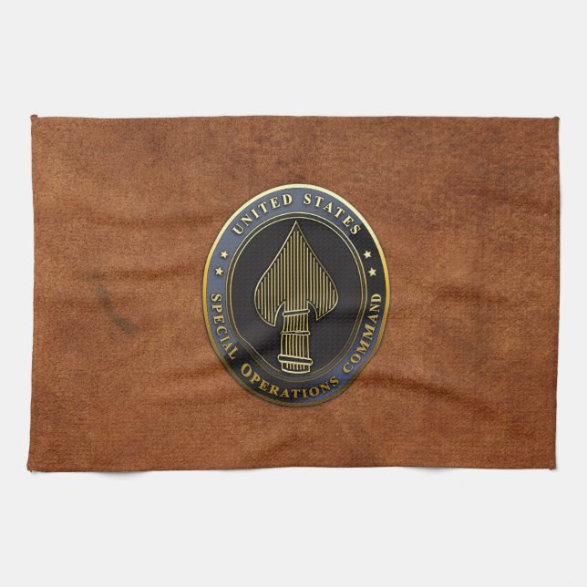 Linge De Cuisine Emblème USSOCOM (Horizontal)