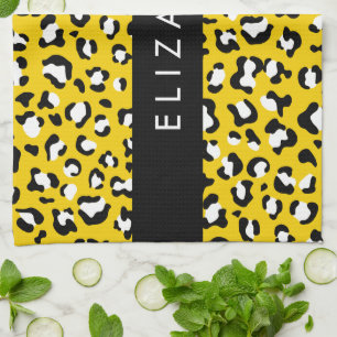 Linge De Cuisine Empreinte de léopard, Spots, Leopard Jaune, Votre