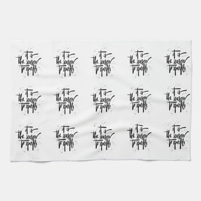 LINGE DE CUISINE **EN SAISON** NOËL CUISINE DE NOËL ÉPARKLE (Horizontal)