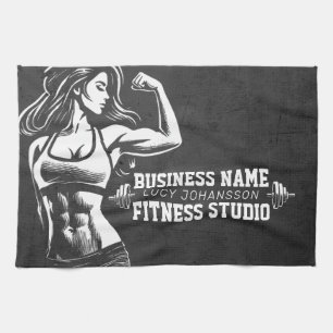 Linge De Cuisine Entraîneur de fitness moderne Bodybuilding Instruc