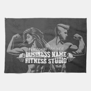 Linge De Cuisine Entraîneur de fitness moderne Bodybuilding Instruc